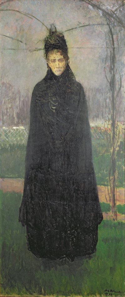 Virginia Oldoini (1837-99) Contessa di Castiglione, Memoria del 1893, 1914 da Jacques Emile Blanche